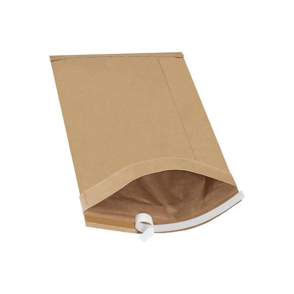 Box Packaging Self Seal Padded Mailers No 7 14-1/4W x 20L Kraft 25/Pack B811SS25PK - main